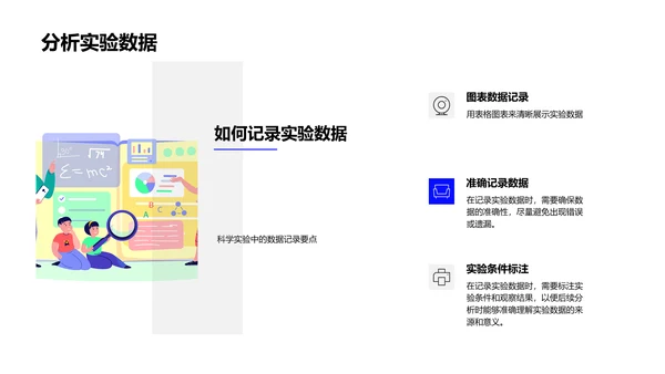 科学实验的步骤与安全PPT模板