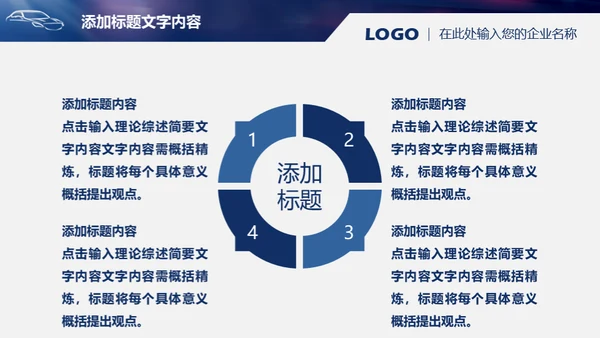 未来汽车自动驾驶介绍通用PPT模板