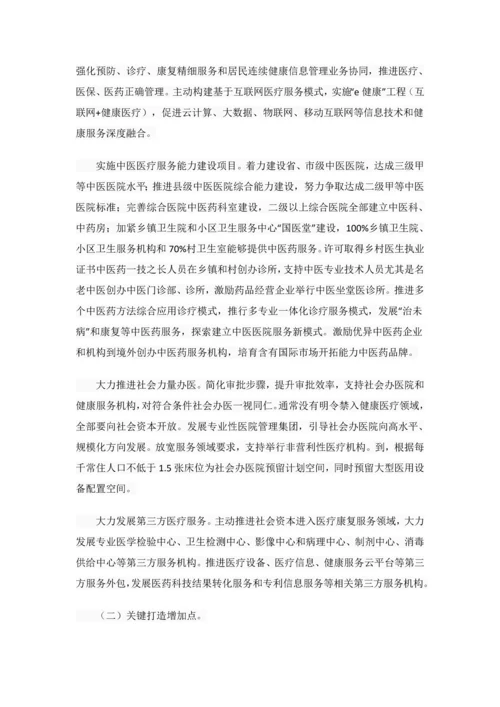 河北省大健康新医疗产业发展综合规划.docx