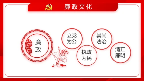红色党建社会主义核心价值观党支部总结PPT