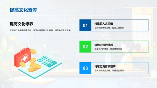 解析古诗韵律PPT模板