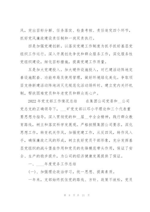 2022年党支部工作情况总结.docx