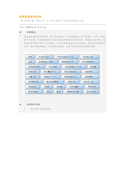 营销渠道管理系统.docx