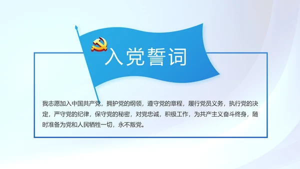 蓝色党建党支部年年终总结学习教育PPT