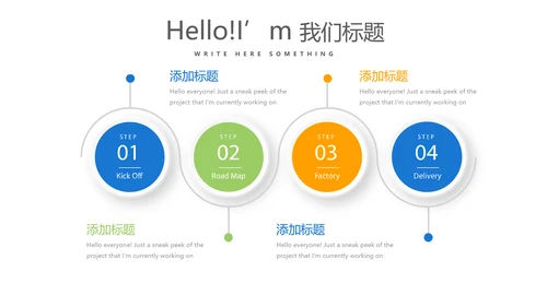 跑步骑行游泳动态PPT