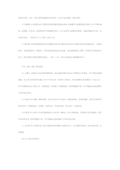 保洁部管理制度.docx