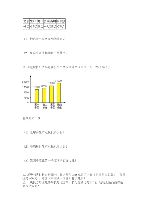 小升初数学应用题50道及答案（全国通用）.docx