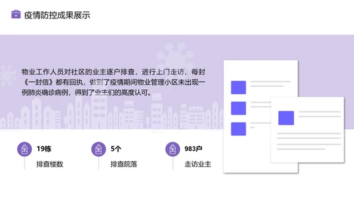 物业新冠病毒疫情防控工作总结PPT模板