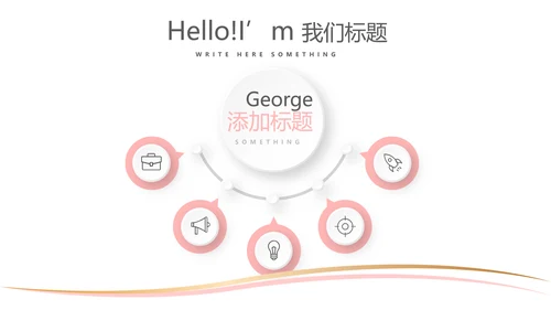 粉色简约彩妆总结汇报动态PPT