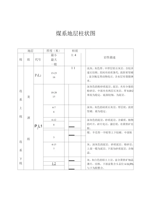 五采区地质说明书.docx