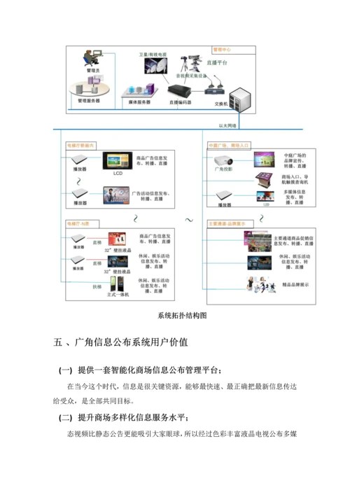 商场数字标牌系统标准设计专业方案.docx