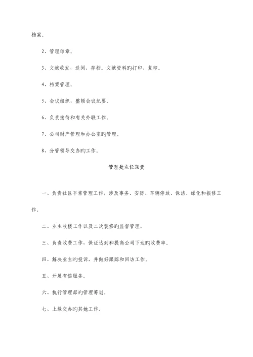 物业管理全新规章新版制度.docx