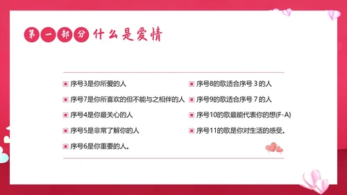 大学生恋爱课爱情课恋爱观认识爱学会爱主题班会PPT
