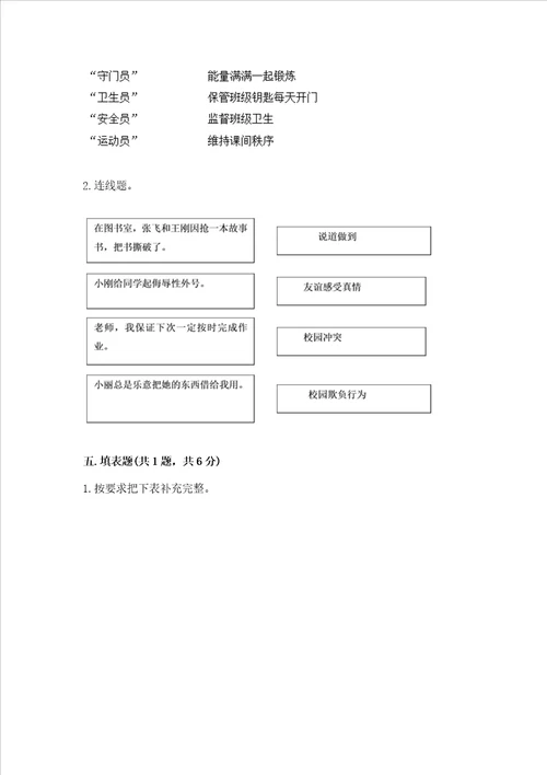 2022部编版五年级上册道德与法治期中考试试卷及1套完整答案