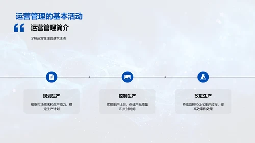 运营管理教学课件PPT模板