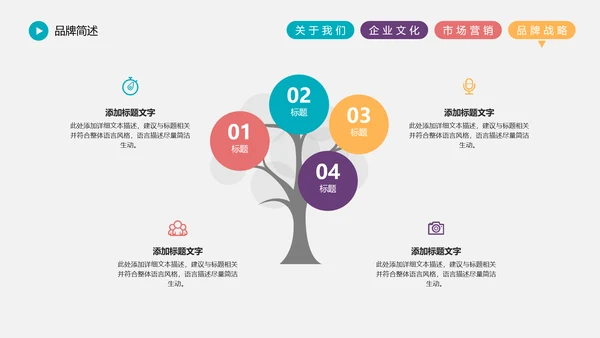 精品大气企业宣传市场营销战略