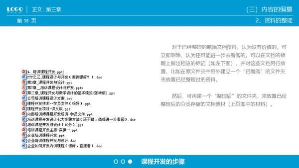 商业课程开发技能通用PPT模板