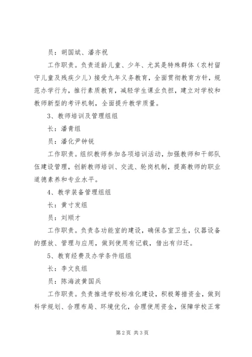 良心堡镇中学迎义务教育均衡发展检查方案 (2).docx