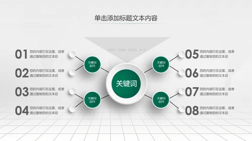 大气简约微立体农业银行工作总结汇报ppt模板