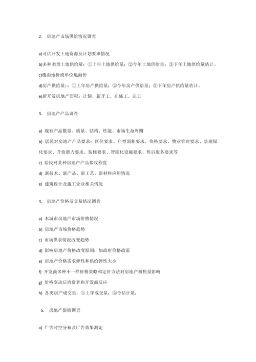 房地产市场调研研究报告的写作方法.docx