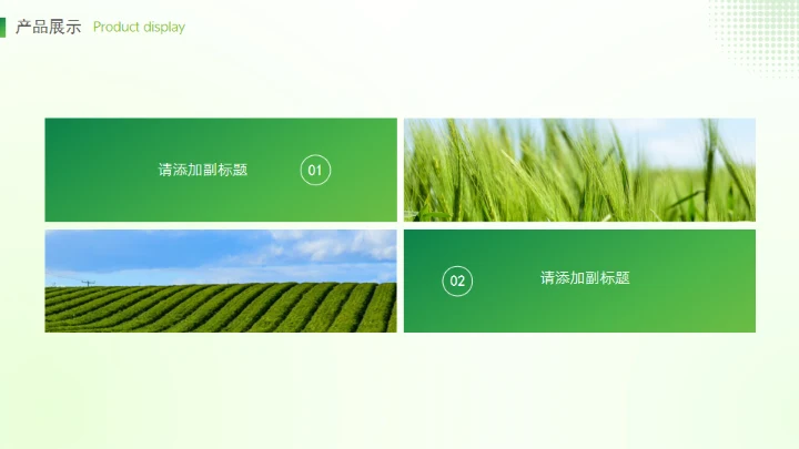 乡村振兴农产品介绍通用PPT模板