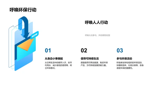 环保教育在校园PPT模板