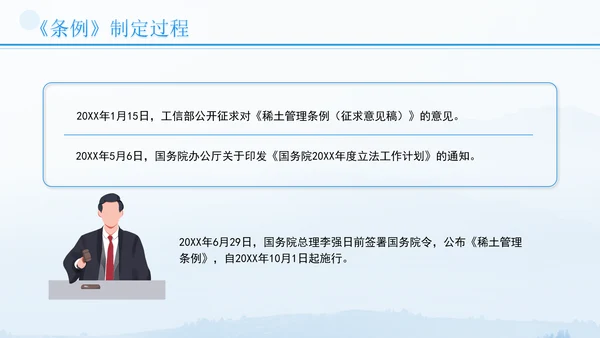 新修订稀土管理条例全文解读学习PPT.