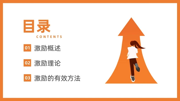 管理学激励插画PPT人才管理