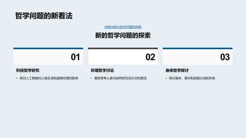 哲学思考答辩PPT模板