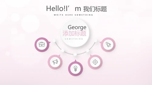 粉色时尚化妆品推介动态PPT