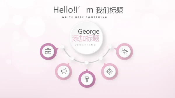 粉色时尚化妆品推介动态PPT