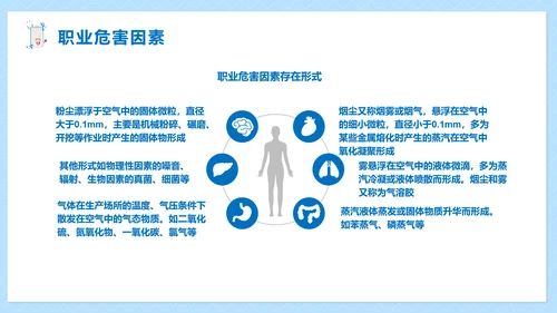 职业病健康防护知识医疗机构PPT模板