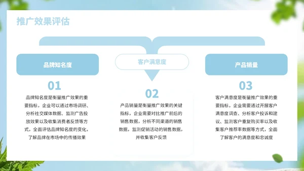 浅蓝色简约风饮品行业商业计划书
