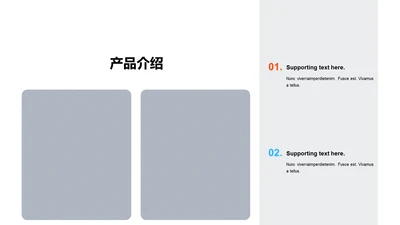 扁平PPT产品介绍