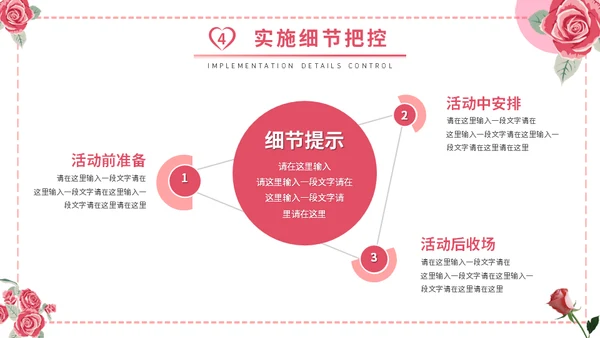 情人节婚礼策划方案通用PPT模版