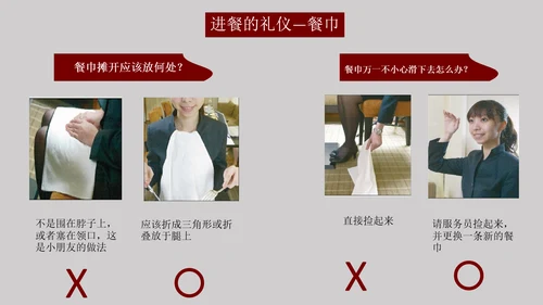 就餐餐桌餐饮礼仪文化教育PPT课件