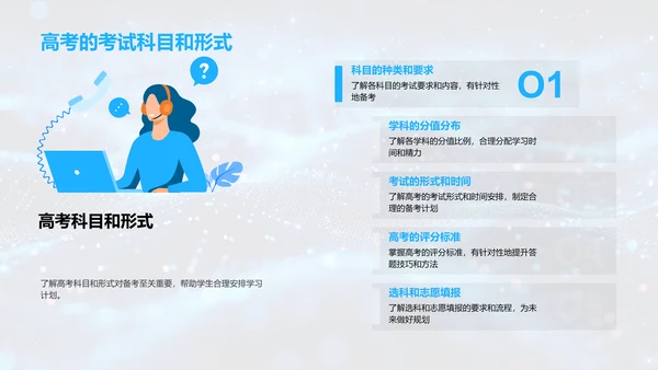 高二学习生活指导PPT模板