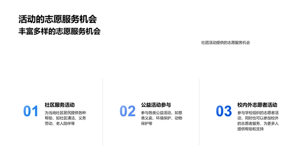 社团活动年度规划PPT模板