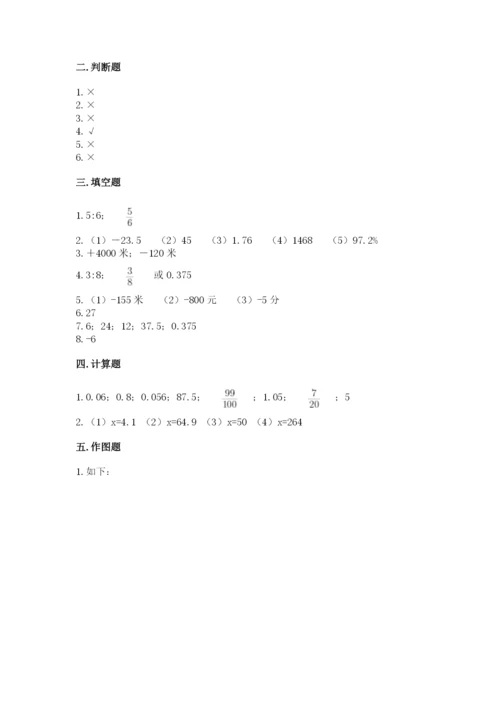 四川省小升初数学期末测试卷完整答案.docx