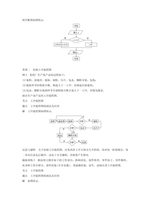2018高中数学框图41流程图同步学案新人教A版.docx