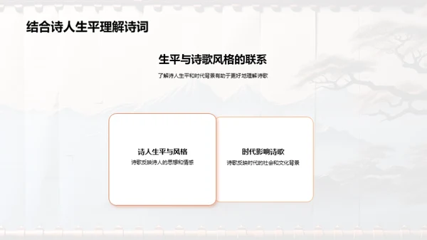 古诗词的魅力解读