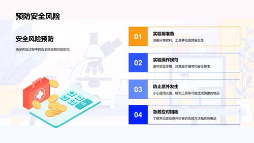 科学实验解析PPT模板