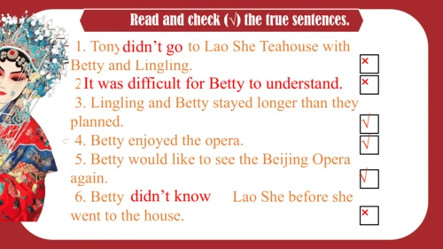 Module 5  Unit 1 I wanted to see the Beijing Opera