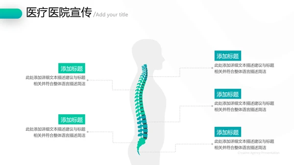 精美欧美风医学医疗报告医院宣传PPT模板