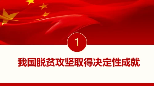 决战决胜脱贫攻坚座谈会重要讲话精神ppt