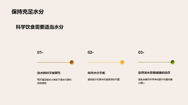 健康生活从科学饮食开始