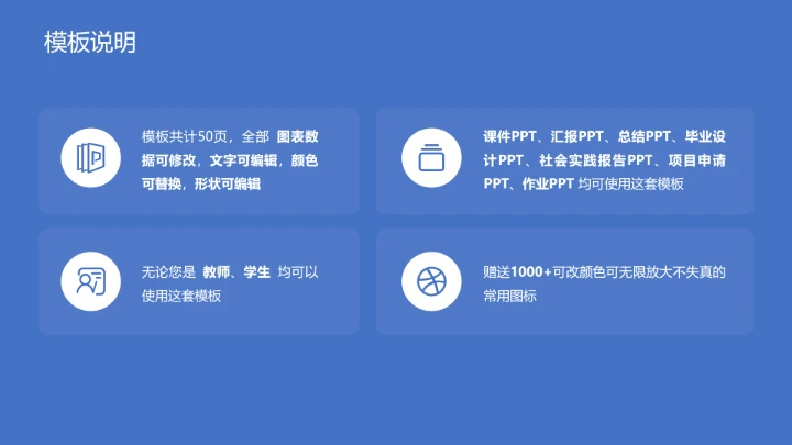 福建警察学院课题学术汇报毕业论文答辩通用PPT模板