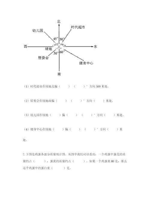 2022六年级上册数学期末考试试卷附完整答案（考点梳理）.docx