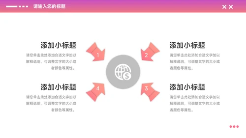 粉色高级欧美美妆营销策划方案PPT模板