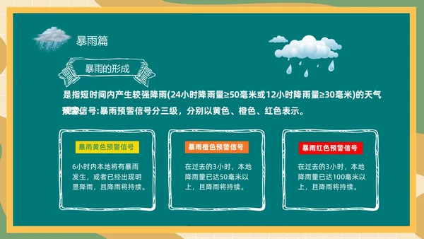 防震减灾绿色清新黑板风卡通儿童512全国防灾减灾日汶川地震十五周年